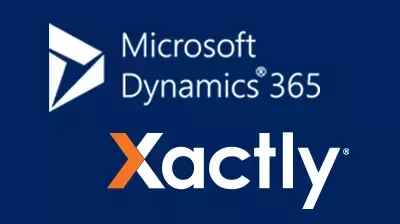 Microsoft Dynamics 365 and Xactly logos