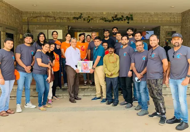 A group of Xactlians from our Bangalore office during Care Week 2023.